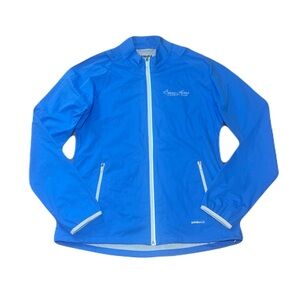 Annika Cutter & Buck Rain and Wind Golf Jacket in Blue, Women’s size Small